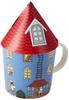 ARABIA Moomin Mug 70th Anniversary Moomin House [Parallel Import] 64-1180-100119-8