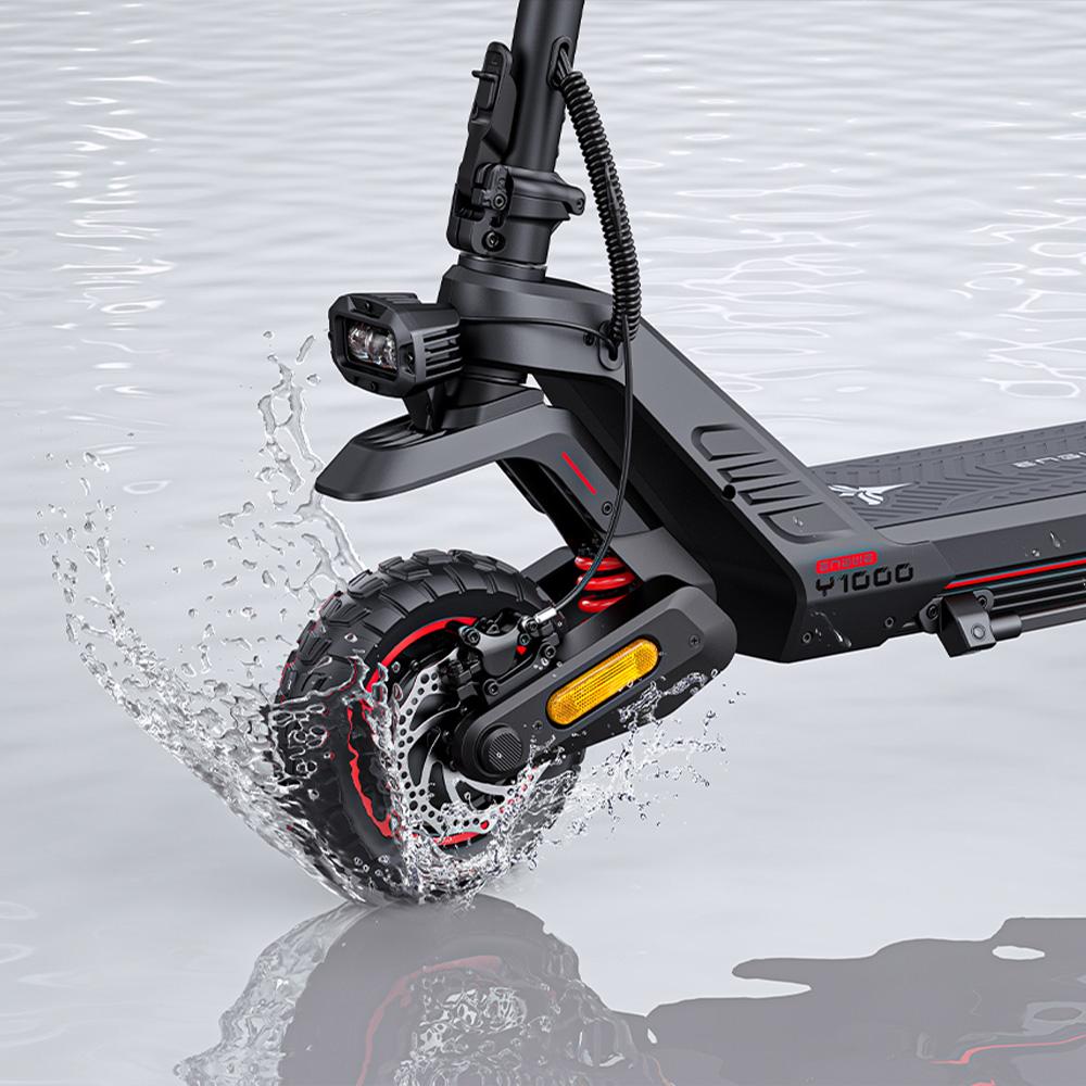 Engwe Y1000,VMP certified,10"off-road scooter that is foldable,dual 800W powerful motors, maximum range of up to 75km.