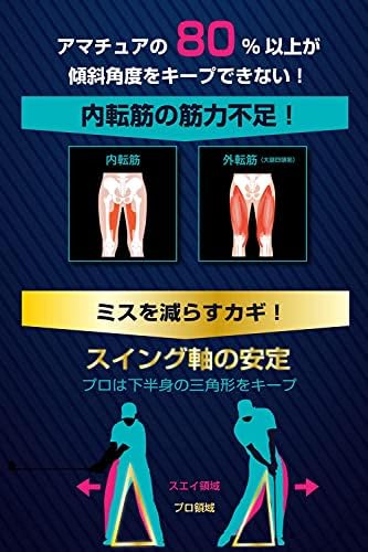 [Официальный JICSOLE] Стельки для гольфа - Уникальная угловая конструкция стабилизирует ось свинга, увеличивая дальность, кардинально уменьшая слайсы, хуки, топсы, недобиты, an