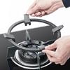 Cauldron Kitchen Round Carbon Steel Non Slip Gas Cooker Wok Ring Stove Rack Pan Stand Pots Holder