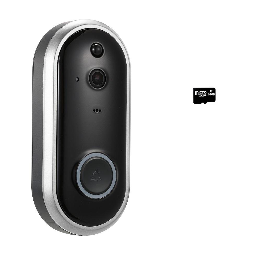 Видеодомофон HD 1080P, беспроводной домашний дверной звонок, пульт дистанционного управления, WIFI, интеллектуальный голосовой домофон