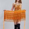 Women's Belly Dance Hip Scarf Tribal Triangle Tassel Hip Scarves Skirt Belly Dance Costume