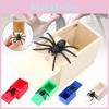 Spider Halloween Prank Toy Hidden In A Box Spider Play Gag Joke Scare Gift
