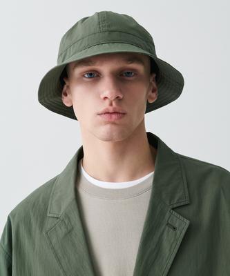 MUSINSA STANDARD [City Leisure] Cn Round Bucket Hat [Khaki]