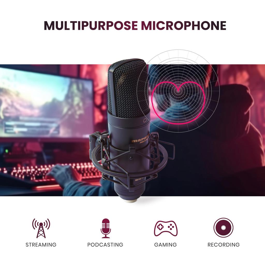 Конденсаторный USB-микрофон Marantz Pro Черный M4U