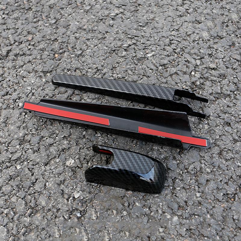 Для Toyota RAV4 XA50 2019 2020 2021 2022 2023 2024 ABS Carbon Car Rear Car Rear Защитная накладка на заднее стекло автомобиля