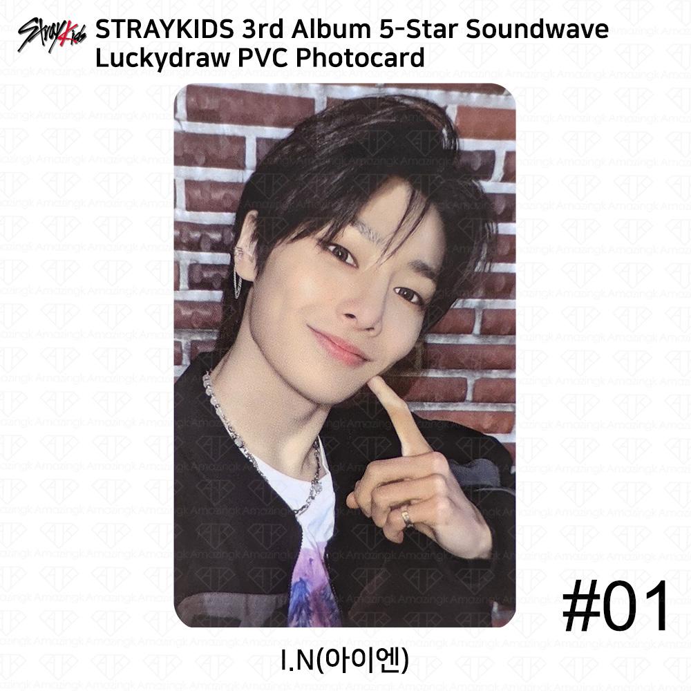 Stray Kids 3-й мини-альбом 5 Star Soundwave 1-я фотокарточка Luckydraw Polaroid