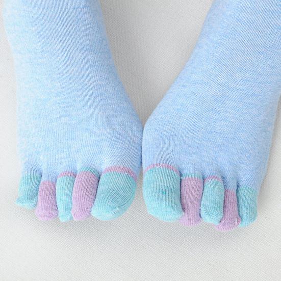 Five-finger Socks High Elasticity Thermal Cotton Anti-skid Women Socks Female Socks