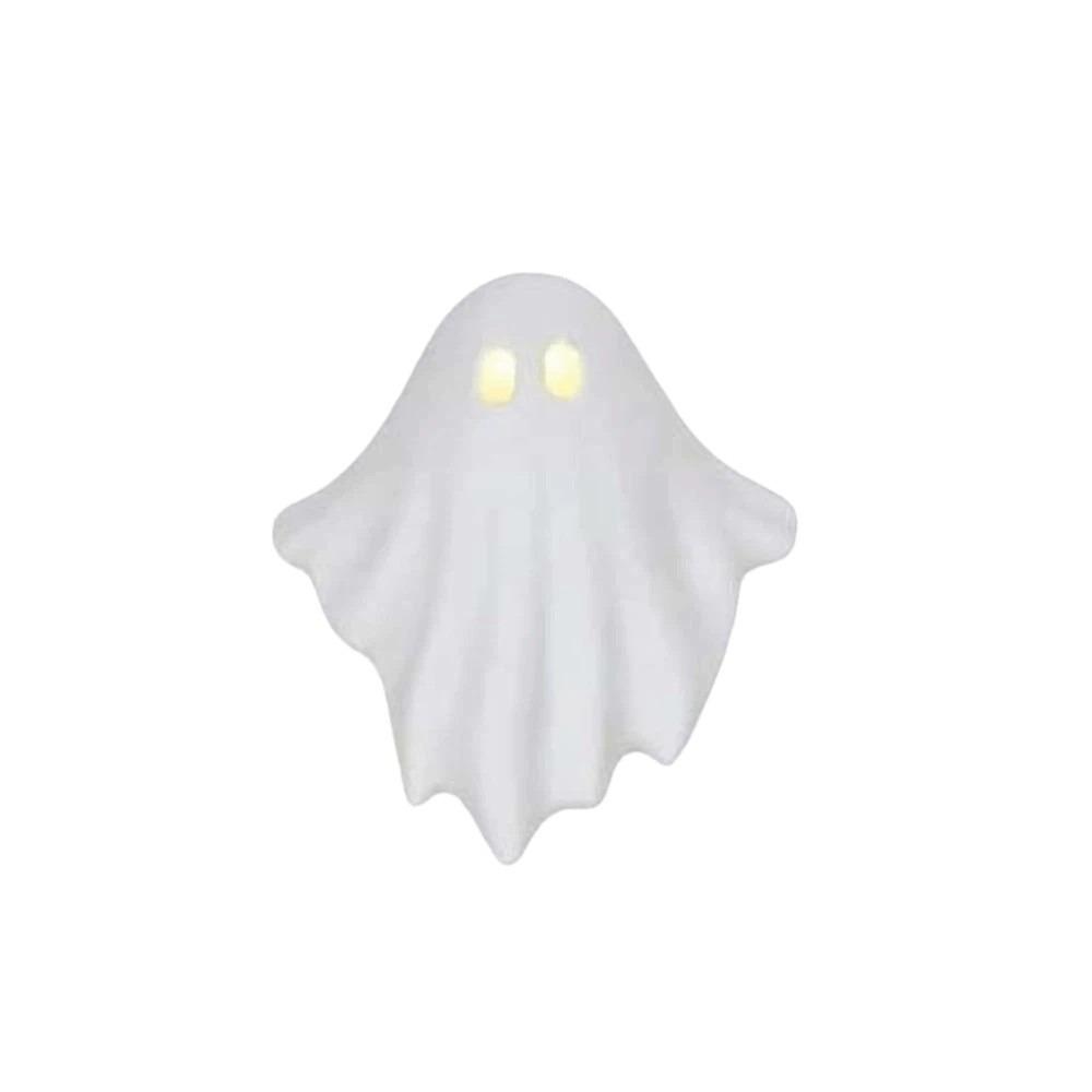 Compact Size Ghost Table Decor Warm White Miniature Nightlight Festival Giftseekers