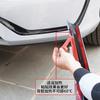 For Geely EX5 Galaxy E5 2024 2025 2026 Front bumper decorative corner ABS material bright black adhesive tallation