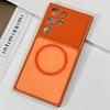 Стеклянный Матовый Чехол Для Samsung Galaxy S23 S24 S25 S26 Ultra Магнитный Для Magsafe Беспроводной Зарядки Ударопрочный PC Чехол