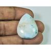 50Cts. Natural Blue Larimar Pear Cabochon Loose Gemstone 24X30X09 MM SK-4077