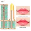 QIC Carotene Color Changing Lipstick, Cosmetics Makeup Bullet Color Changing Moisturizing Hydro Temperature Changing Lip Balm
