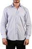 Men's Plus Size Plus Size Shirt Light Blue Large Size Relaxed Cut Pocket Long Sleeve Regular Fit Men's Shirt - 150-3