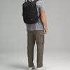 Lululemon Универсальный городской рюкзак с двойной молнией, 22 л, унисекс, черный LU9CANS-0001