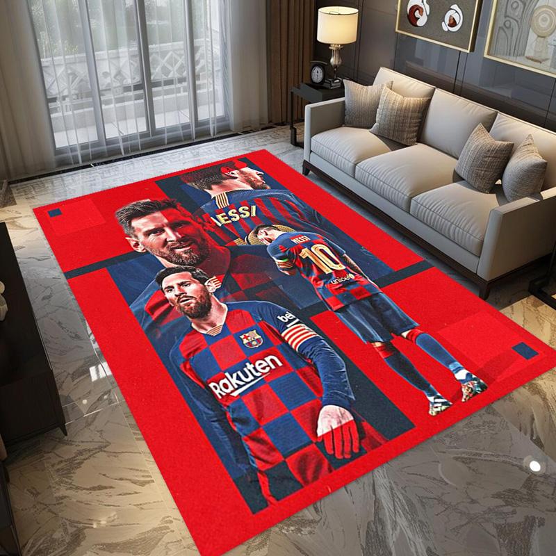 Goal Messi: Triumph Pink carpet Doormat printing Protective pad Art Bathroom mat