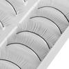 10 Pairs Natural Handmade Soft False Eyelashes Extension Tools Makeup Practice Training Lashes