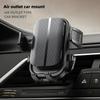 Flexible Cell Phone Holder Car, Phone Mount for Car Air Vent, Universal Auto Lock Car Phone Holder for IPhone Most Smartphone