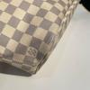 [Pre-Owned] Neverfull PM Checkerboard Coated Canvas Leather Tote Bag - Very Good #1P64B72