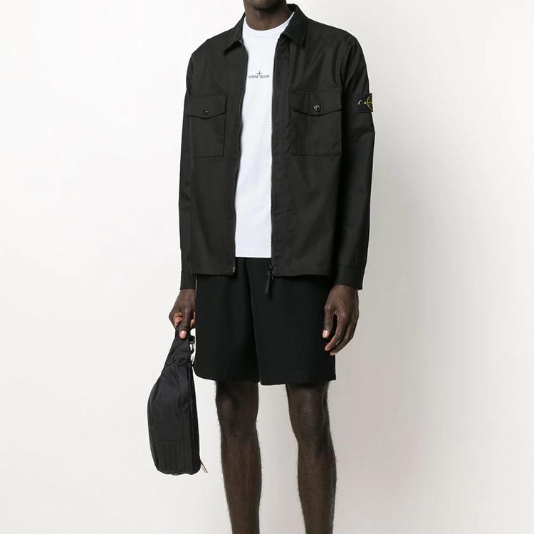 STONE ISLAND Compass-badge Shirt Jacket 721511814-V0029