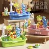 Electric Circulation Water Outlet Dishwasher Kitchen Wash Basin Set Play House Fishing Children'S Water Toys