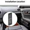 Front Door Lock Buttons Switch for Mercedes Benz C-Class E-Class GLK W204 W207 W212 W166 W176 Replace 2049058402 2049058502
