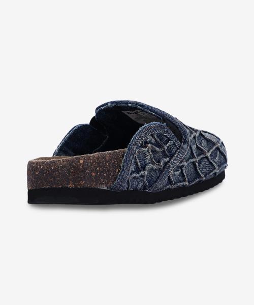 Diesel Стеганый слипон Woodstock - Синий с эффектом потертости Y03840P7504HA001SS26