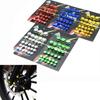 30PCS/Set Motorcycle Head Screw Cover Modification Accessories Bolt Nut Cap for Yamaha Kawasaki Honda Screw Cap Universal