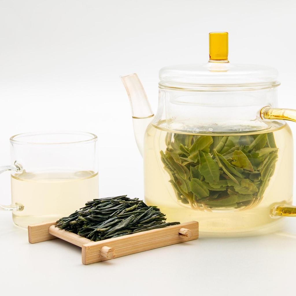 Chinese Green Tea Zhu Ye Qing Tea Yuqian 3rd Grade 100g