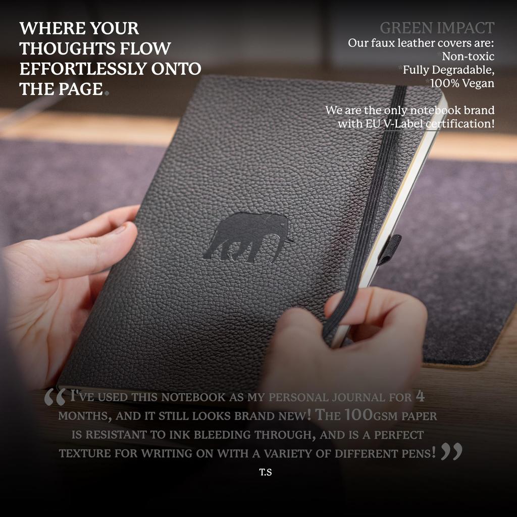 Блокнот А5 в линейку Мягкая обложка из ПУ кожи Идеально подходит для и бизнеса с эластичной петлей для ручки и закладкой Дингбаты - - - Работа, Путешествия, - Карман, Застежка,