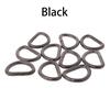 D Ring Metal Webbing Strap Leather Handbag Belt Buckle Craft 10pcs