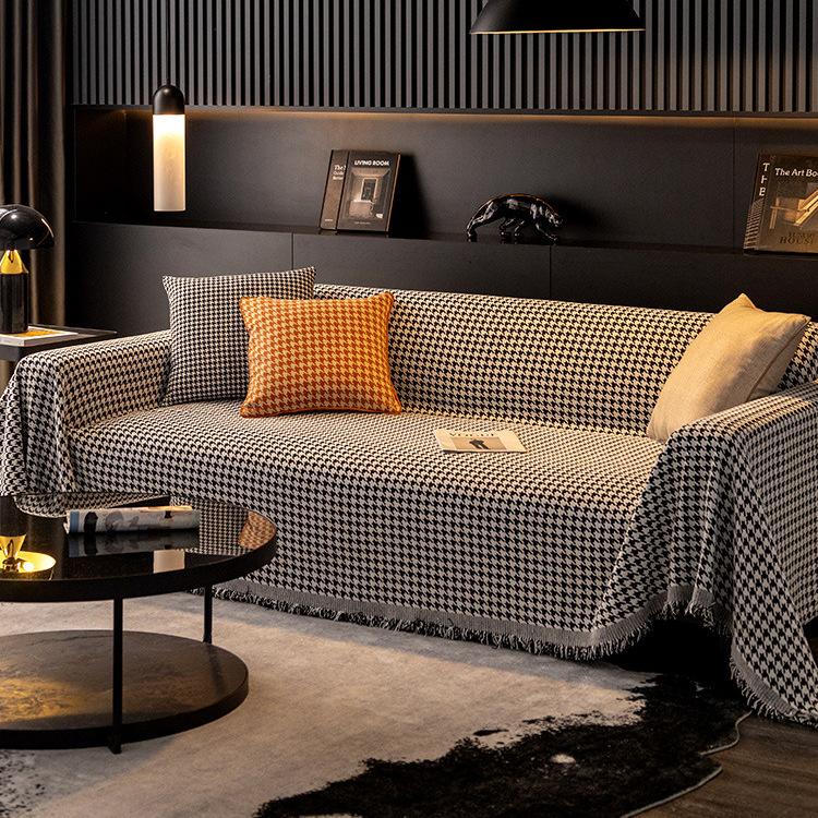 Sofa Cushion Chenille Non-Slip Nordic Simple New Classic Four Seasons Sofa Cover Sofa Cover Towel