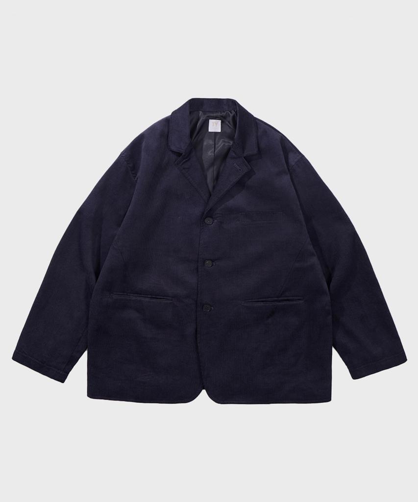 Куртка Ty Office Casual из вельвета_Темно-синий