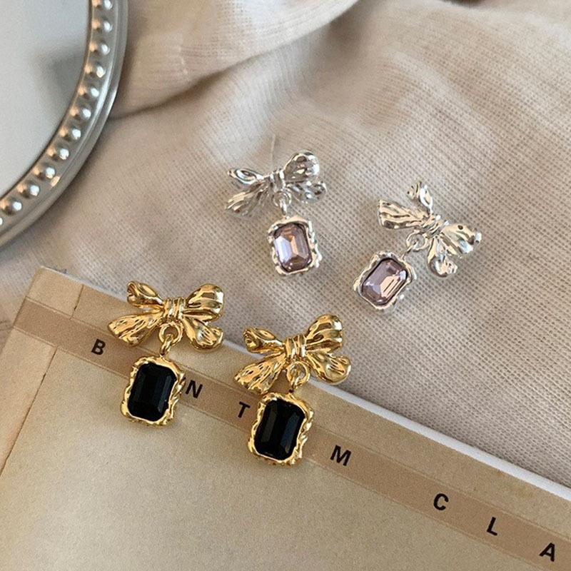 Темпераментные серьги с цирконом и кристаллами-бабочкой, легкие, роскошные и продвинутые модные универсальные серьги