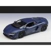 Welly 1/24 Lamborghini Temerario Металлическая модель автомобиля в масштабе Литая металлическая Статическая коллекция Детская игрушечная машинка на день рождения Транспортные средства Подарки