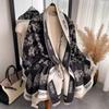 Original Popular Shawl With Women'S Scarf Office Blanket Imitation Cashmere Double-Sided Fringed Warm Scarf