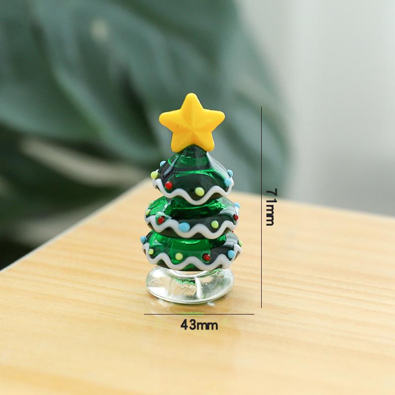 Стеклянный купол с Санта-Клаусом: Креативное рождественское настольное украшение