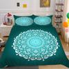 3D Geometric Bedding Set with Line Down Duvet and Pillowcase 2/3 Pieces AU180 * 210 Full Size Soft Home Decoration