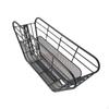 Motorbike Center Middle Luggage Rack, Hollow Storage Basket, Bicycle Cargo Rack for Travel