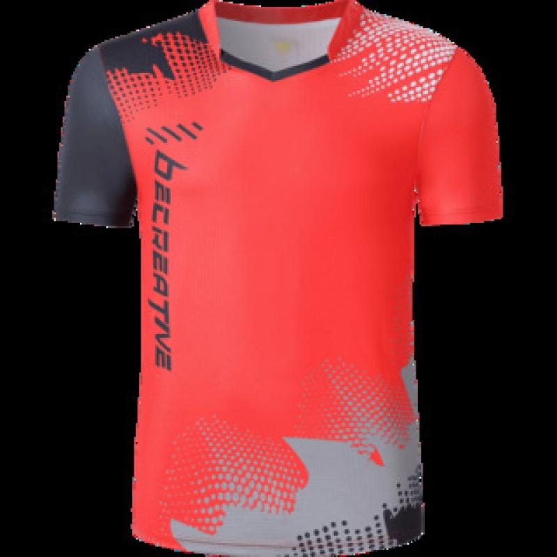 Quick-Dry Breathable Badminton Volleyball T-Shirt Unisex Sportswear Team Jersey Short Sleeve