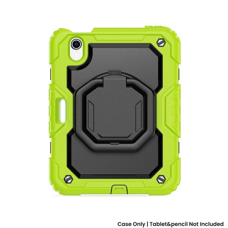 IPad Mini 6/7 Case Shockproof 360 Rotating Stand Hand Strap Silicone Cover Tablet