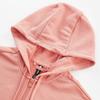 Adidas Neo Solid Color Zip-Up Hooded Jacket Women Jackets Pink IK2432