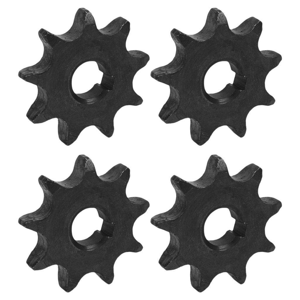 4 шт. 9T Звездочка двигателя Стабильная работа Высокая прочность Звездочка цепи 428 для Z2 Z3 Передача
