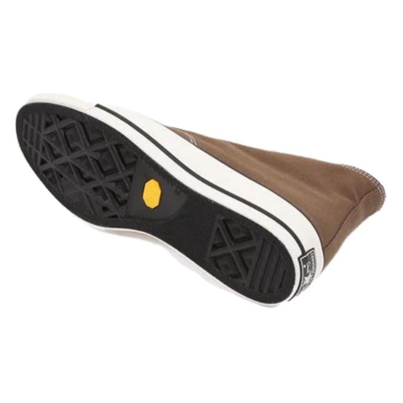 Converse Addict Chuck Taylor Холщовые высокие кеды с круглым носком на шнуровке, амортизирующие, унисекс, коричневые