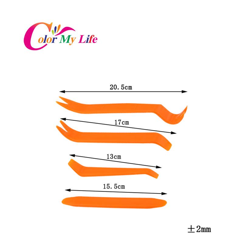 Новые 4 шт. Автомобильная радиопанель, дверной зажим, отделка приборной панели для Renault Koleos Duster для Skoda Yeti Mazda 2 3 5 6 Cx-5 Cx-7