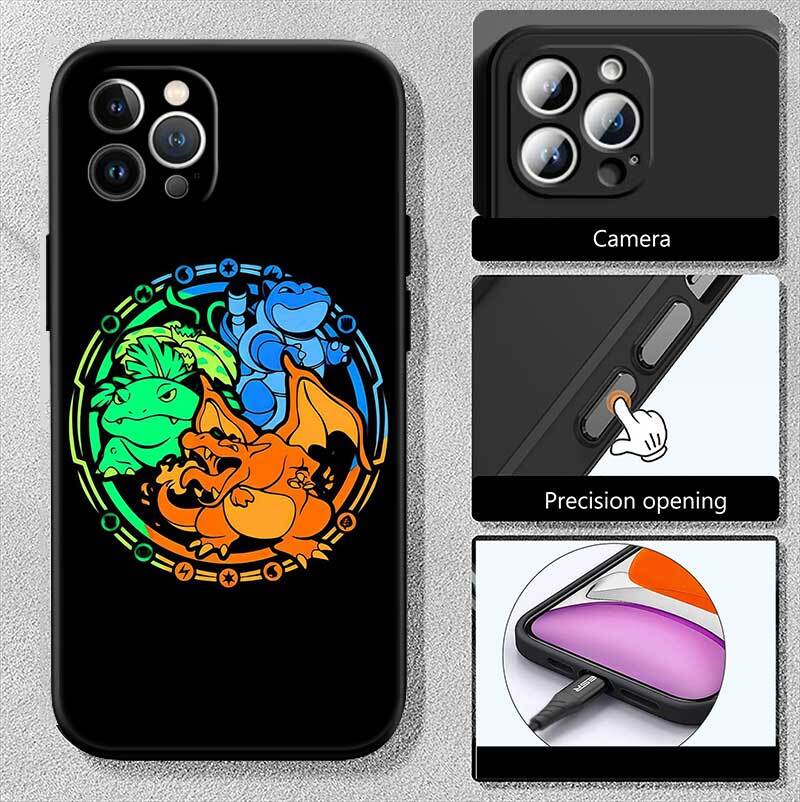 Pokemon Cartoon Case for Samsung Note 20 10 S25 Plus Ultra Lite FE M20 M21 M30 M31 M51 A11 A26 A51 A52 A53 A56 A70 A71 A72 A73