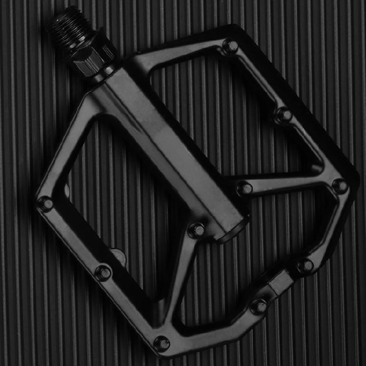 2 Bearings Wide Flat Cycling Pedals Nonslip Road Bicycles Pedals Aluminum Alloy Mountain Bicycles Pedals Enduring