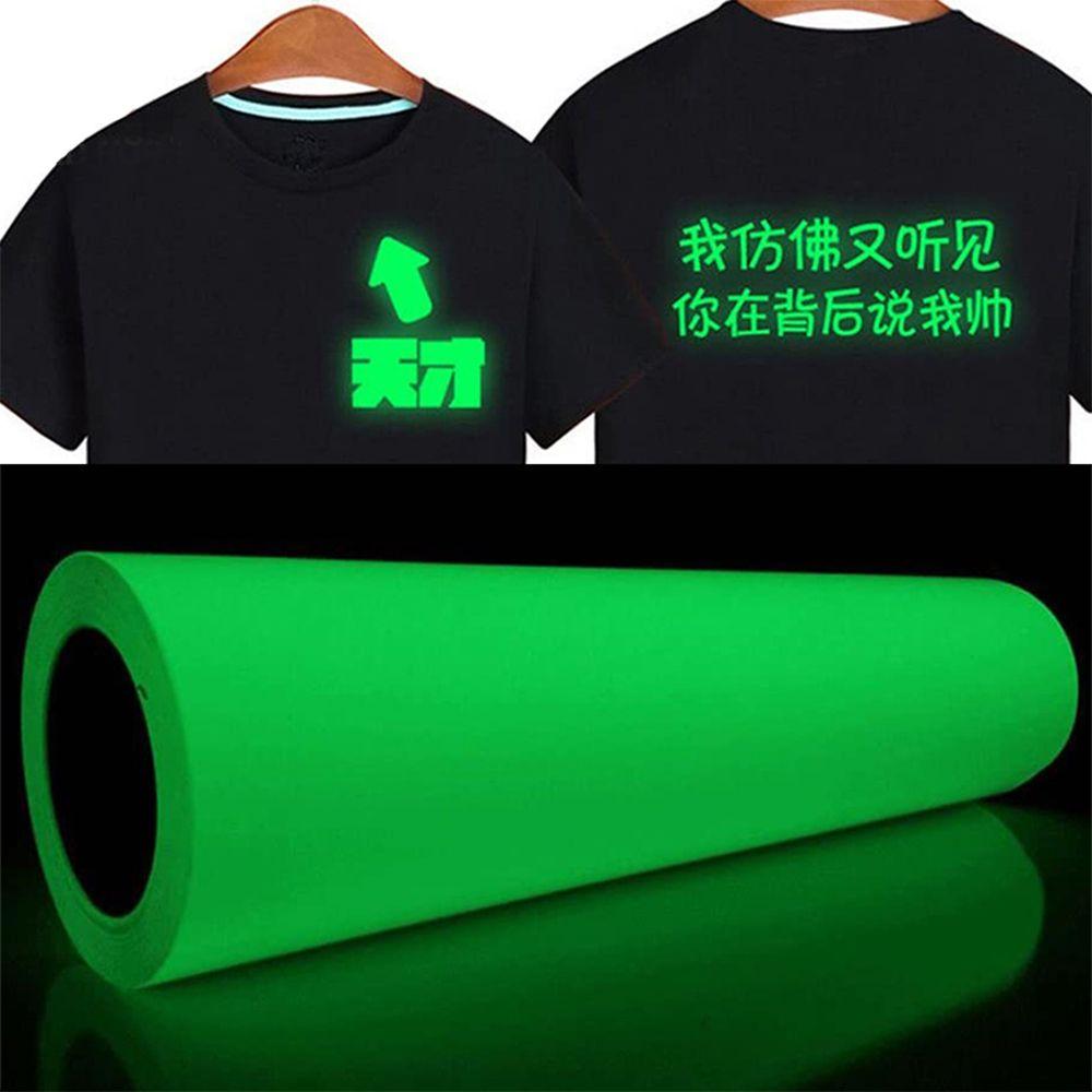 Apparel Patches Garment Crafts Film Luminous Hot Transferred Craftables Heat Transfer Vinyl