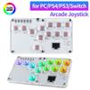 Arcade Joystick 12Keys All-Button Leverless Controller Fight Sticks Arcade Fightstick Keyboard Rims Button for PC/PS4/PS3/Switch