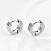 Titanium Steel Non-Fading, Hypoallergenic Earrings for Men & Women - Classic, Retro, Versatile, Hip-Hop Accessories